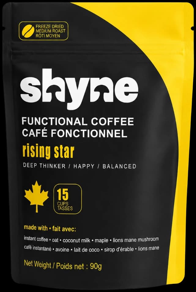 Shyne Rising Star Lion's Mane low caffeine coffee