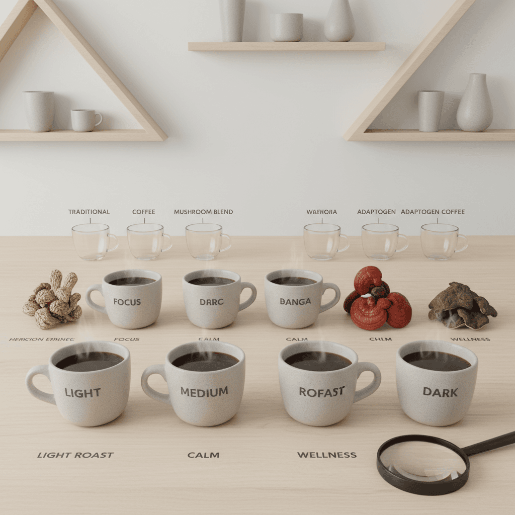 How to Choose Mushroom Coffee - Buyer's guide comparison