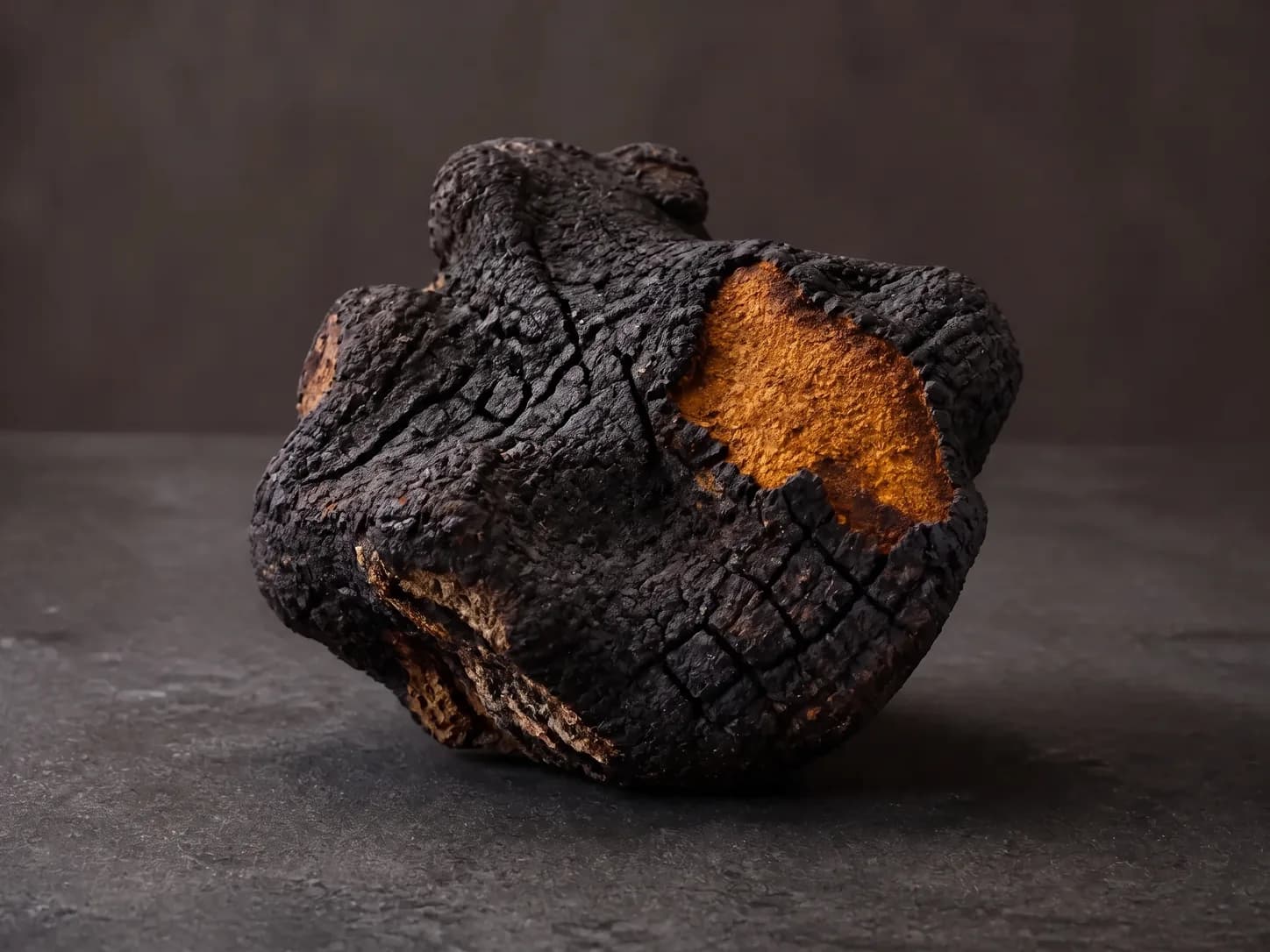 Whole chaga conk
