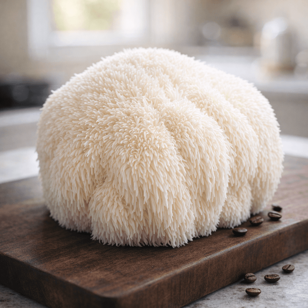 Lion's mane mushroom and coffee for focus - productivity guide