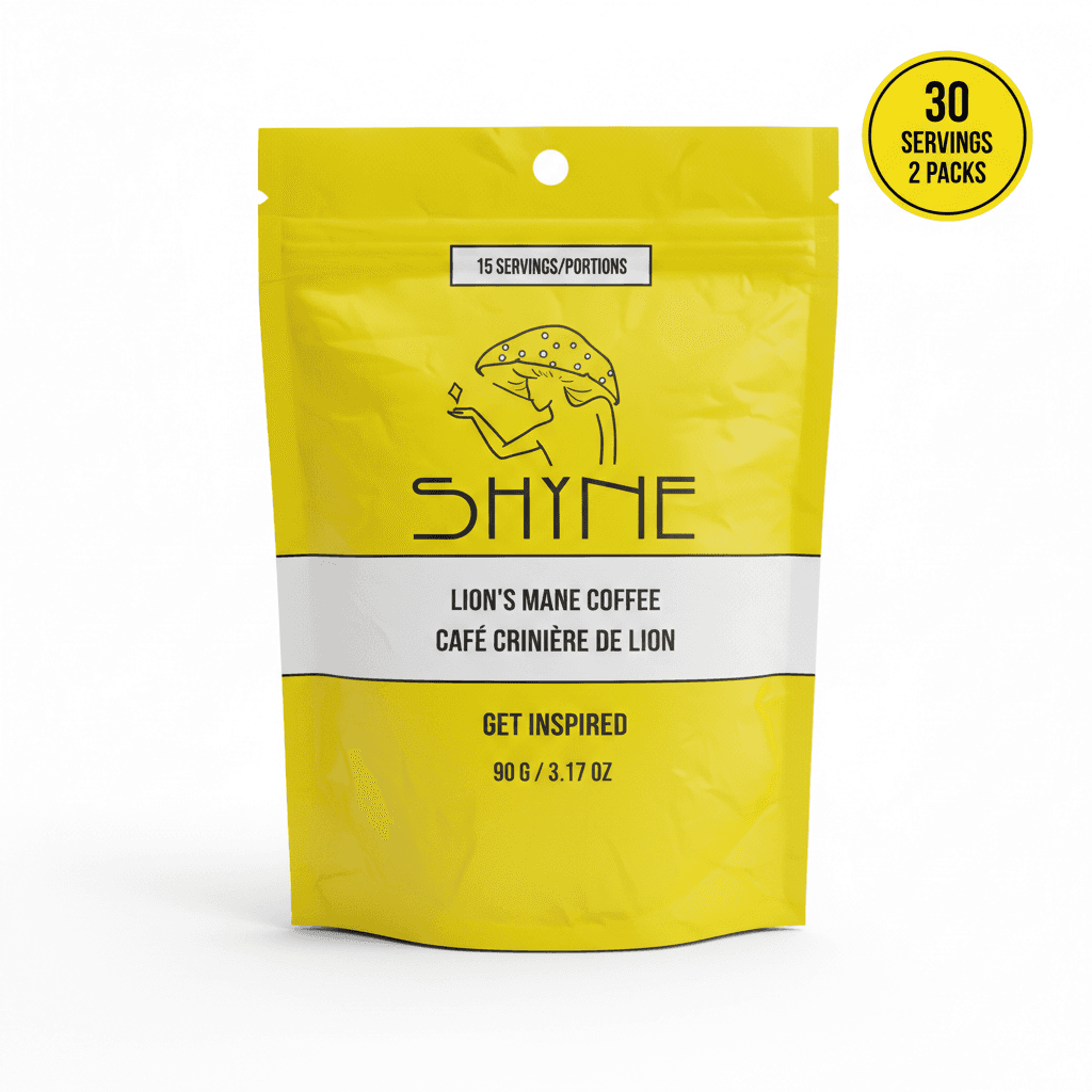 shyne lion's mane mushroom coffee
