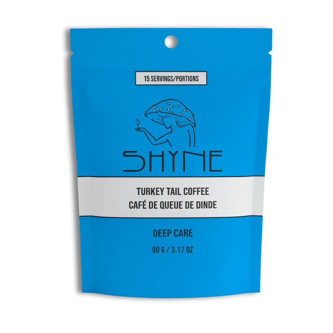 shyne turkey tail mushroom coffee