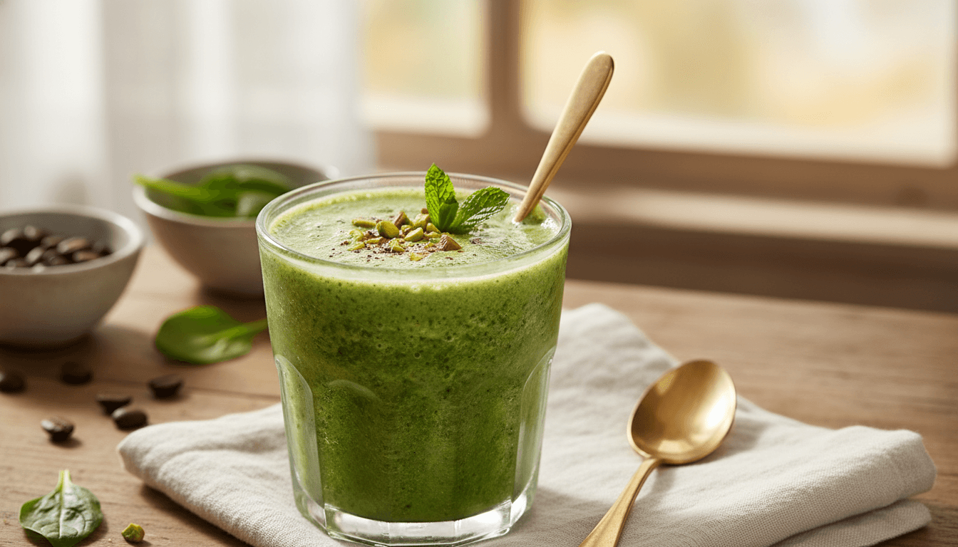 Green coffee smoothie