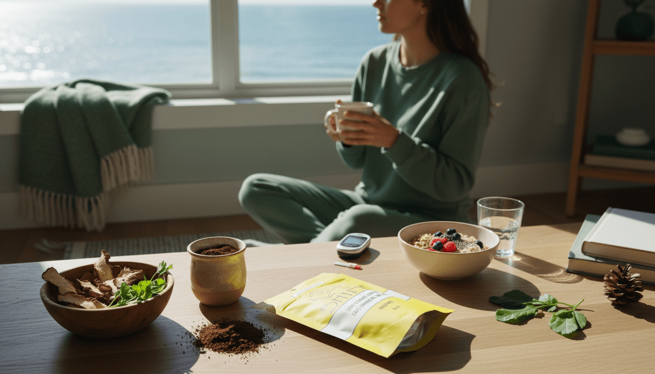 Featured image for Mushroom Coffee and Blood Sugar: What You Need to Know