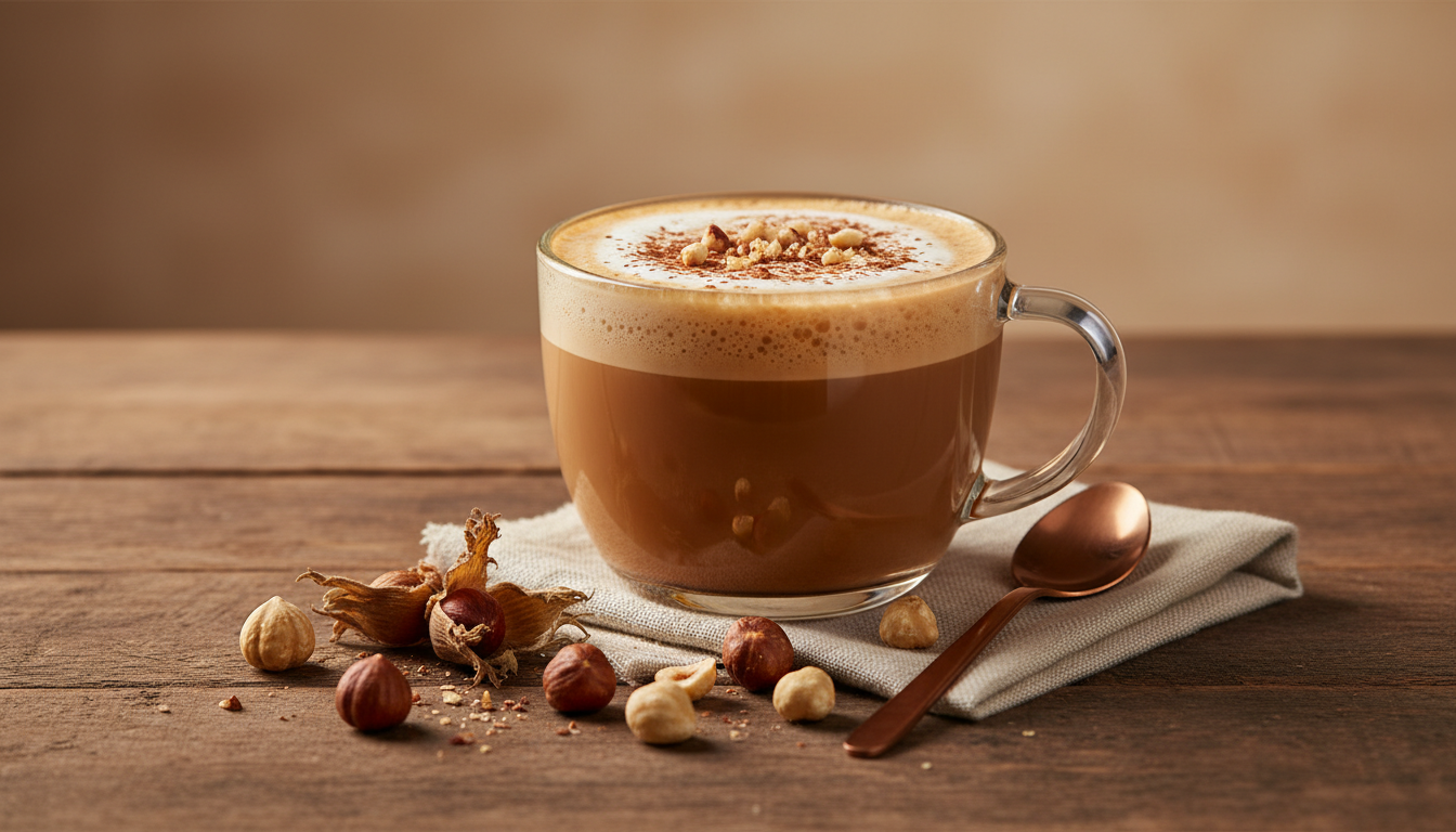 Hazelnut Latte Recipe | Shyne Coffee Recipes