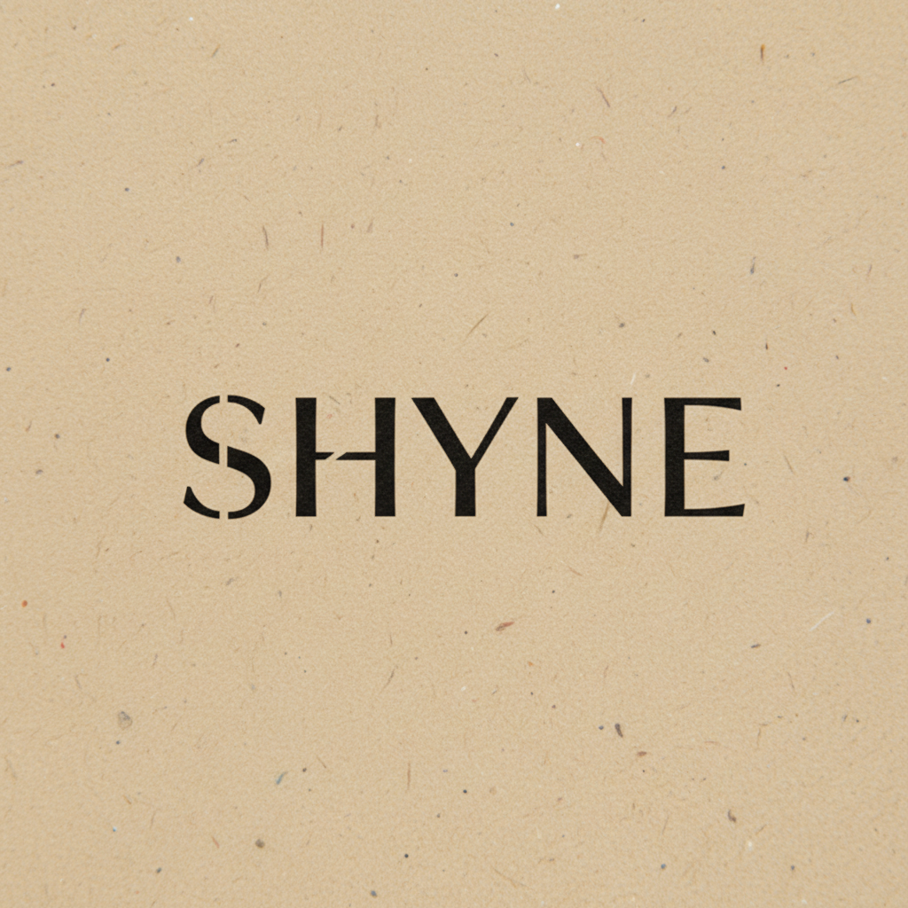SHYNE wordmark concept