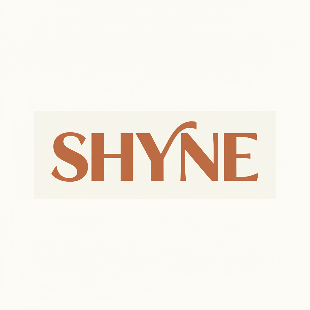 SHYNE wordmark concept