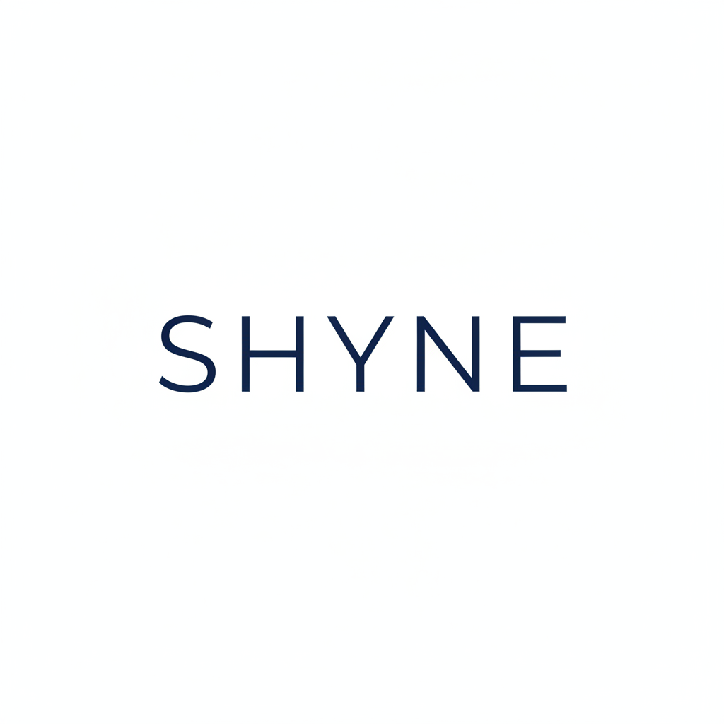 SHYNE logo concept