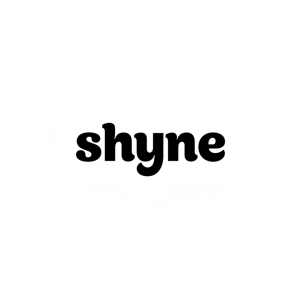 SHYNE logo concept
