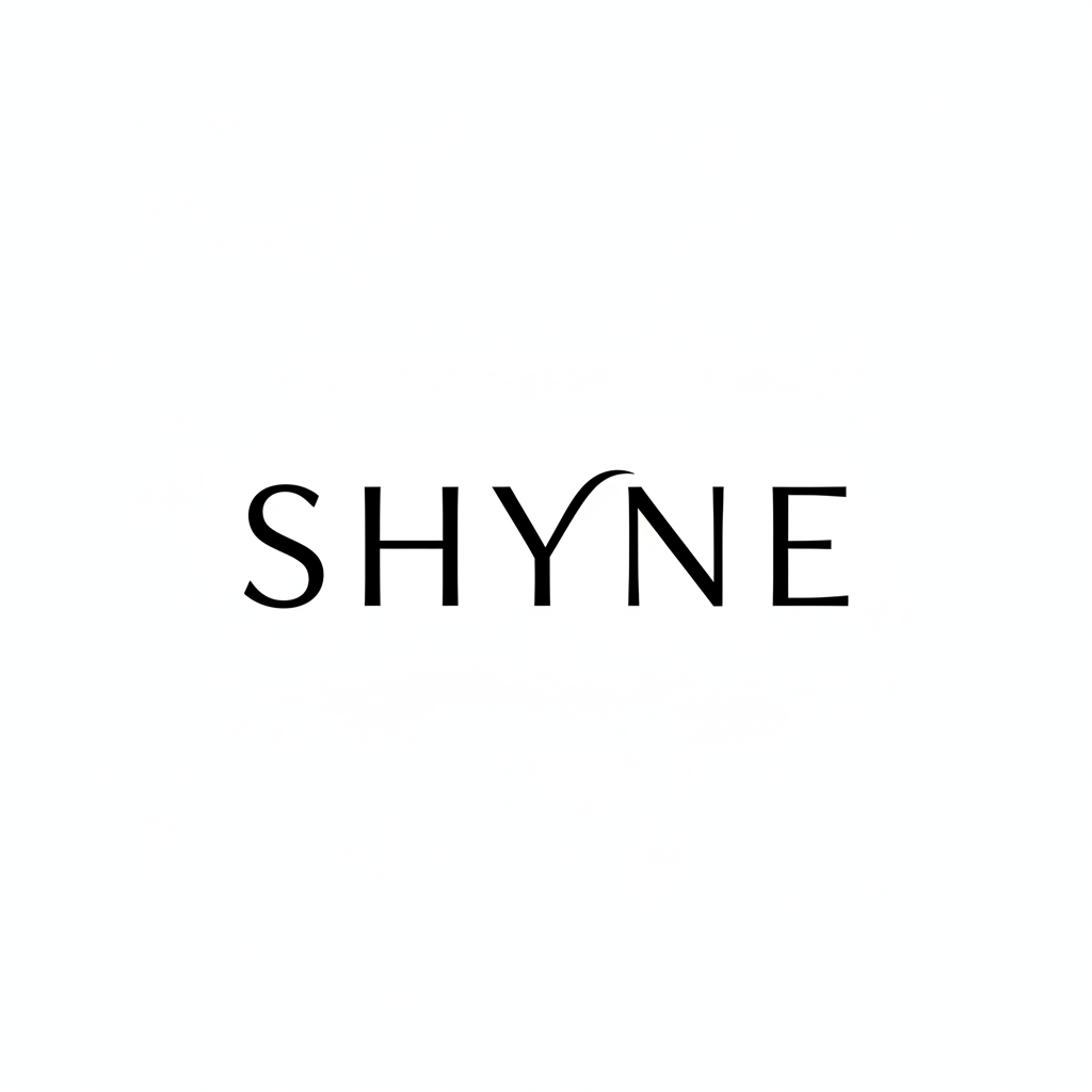 SHYNE wordmark concept