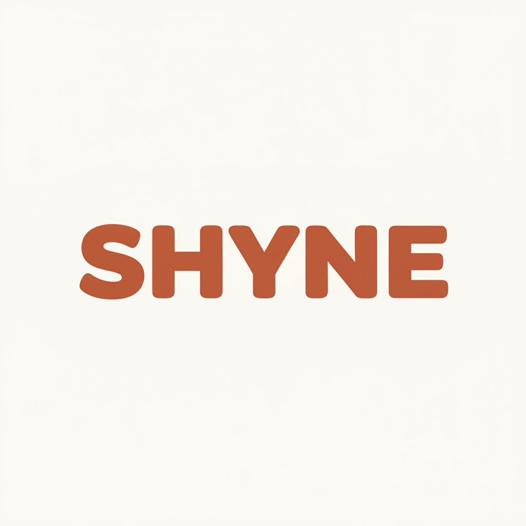 SHYNE wordmark concept