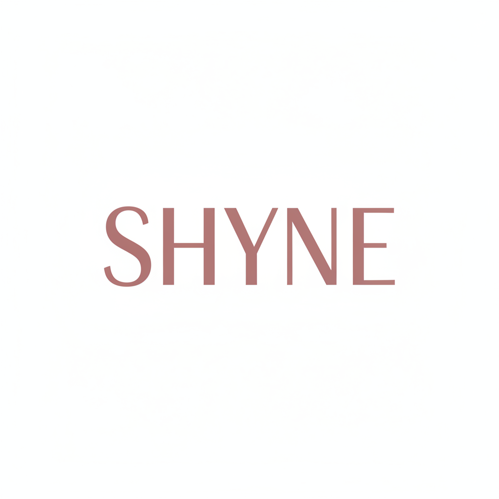 SHYNE wordmark concept