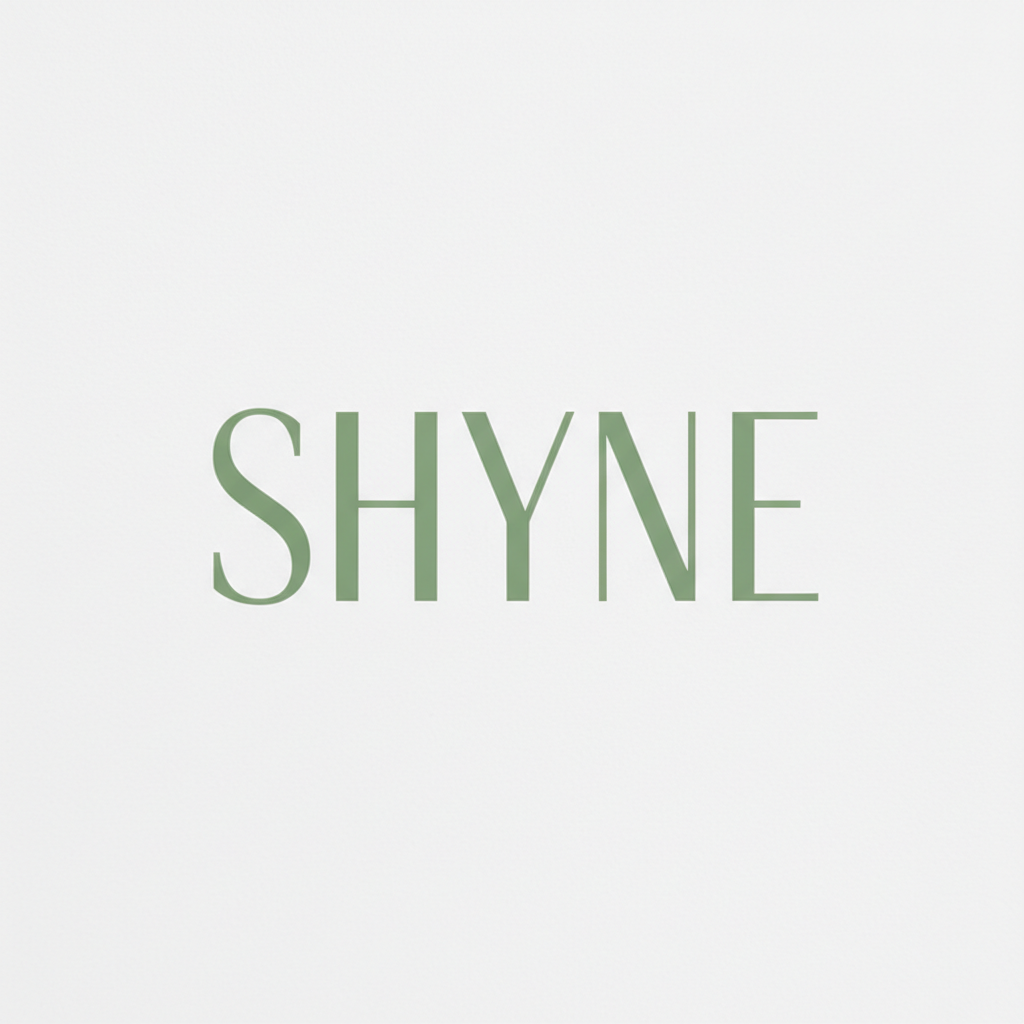 SHYNE wordmark concept