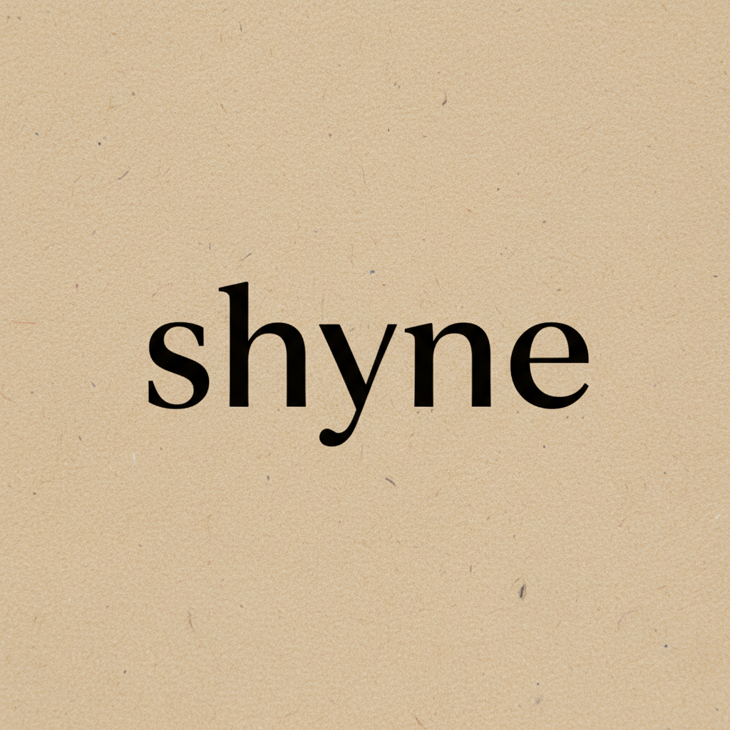 SHYNE logo concept
