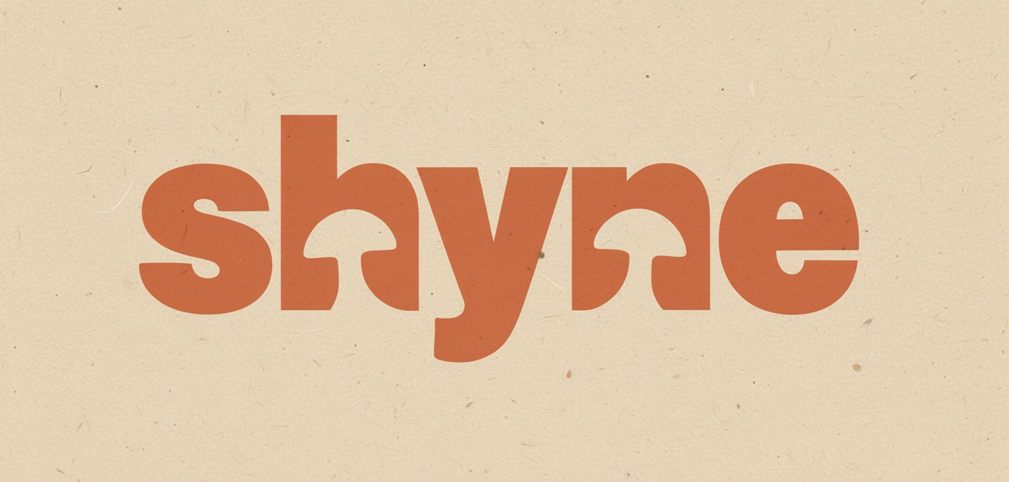 SHYNE logo concept