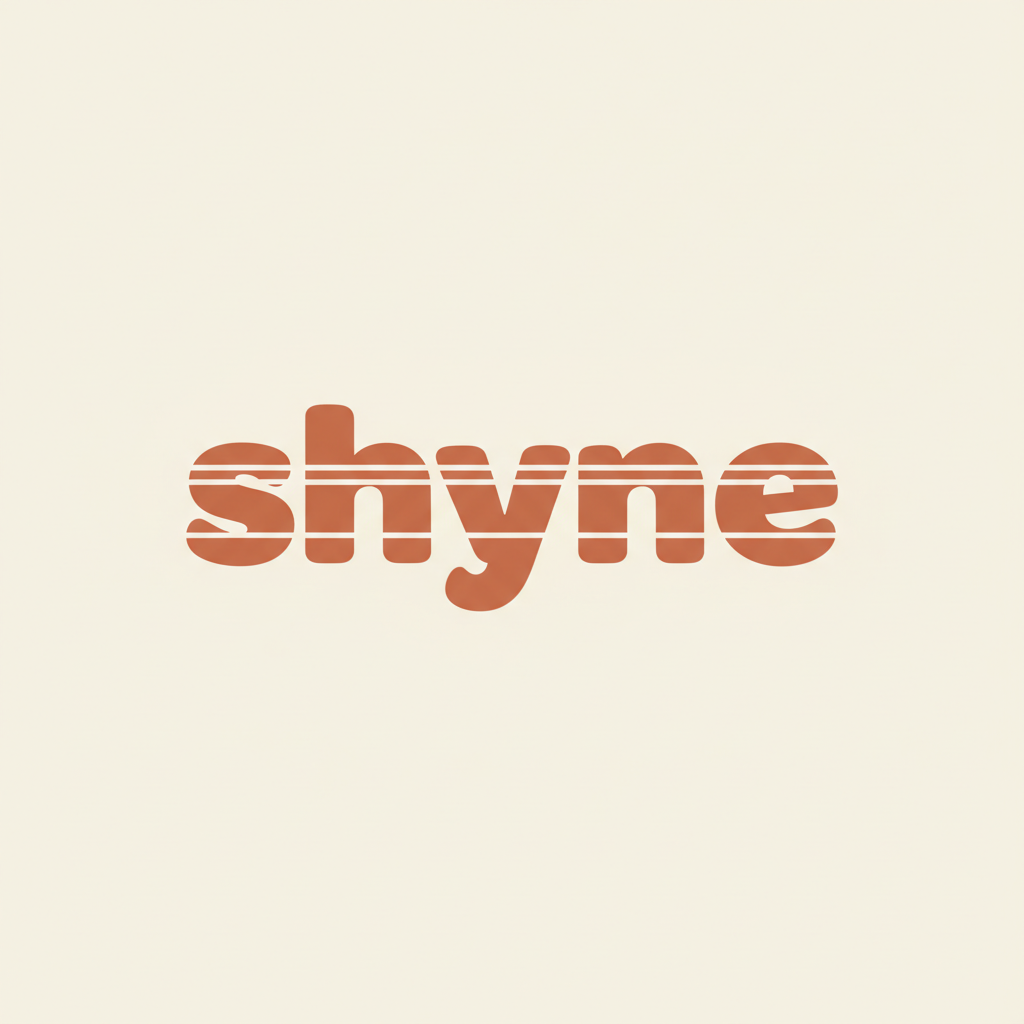 SHYNE logo concept