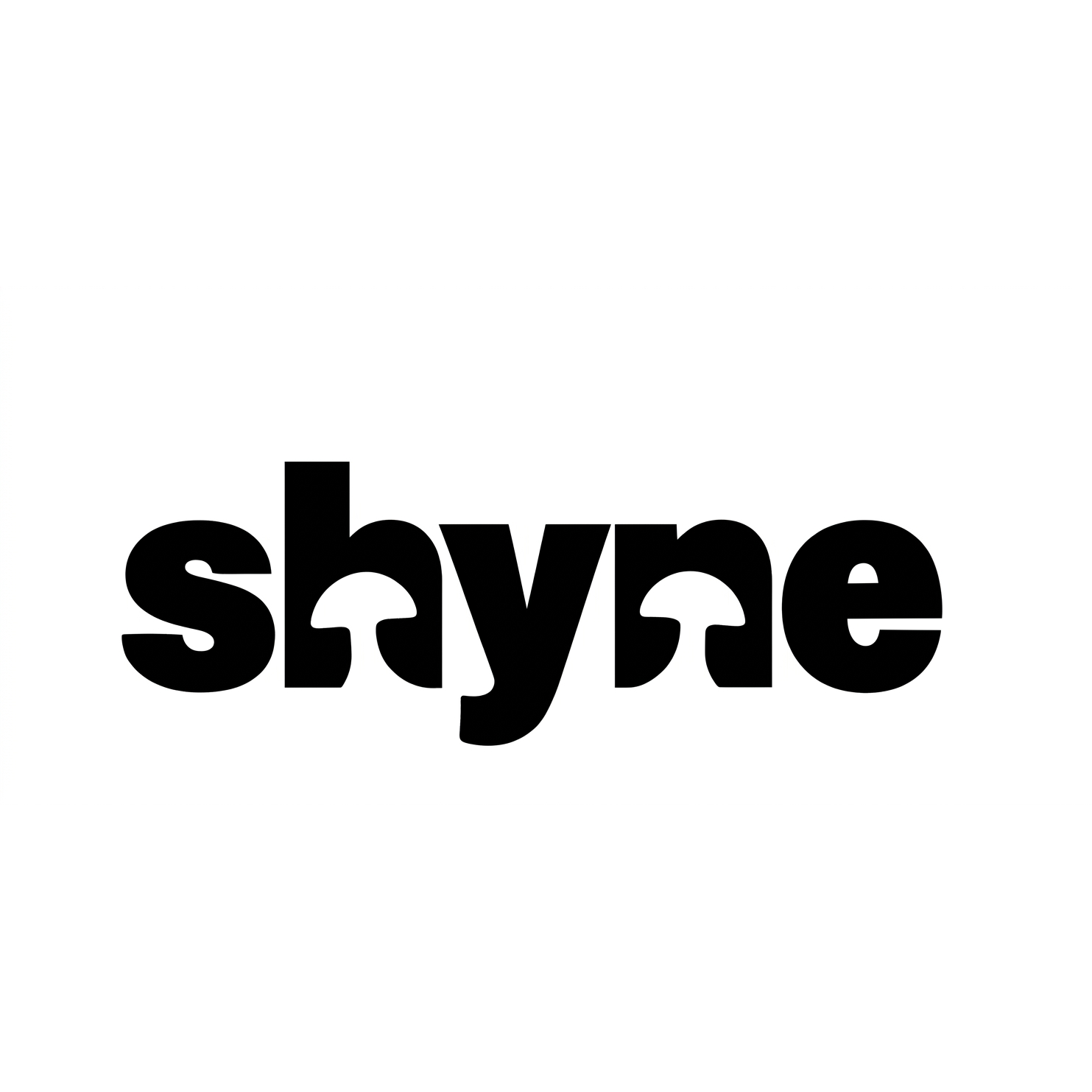 SHYNE logo concept